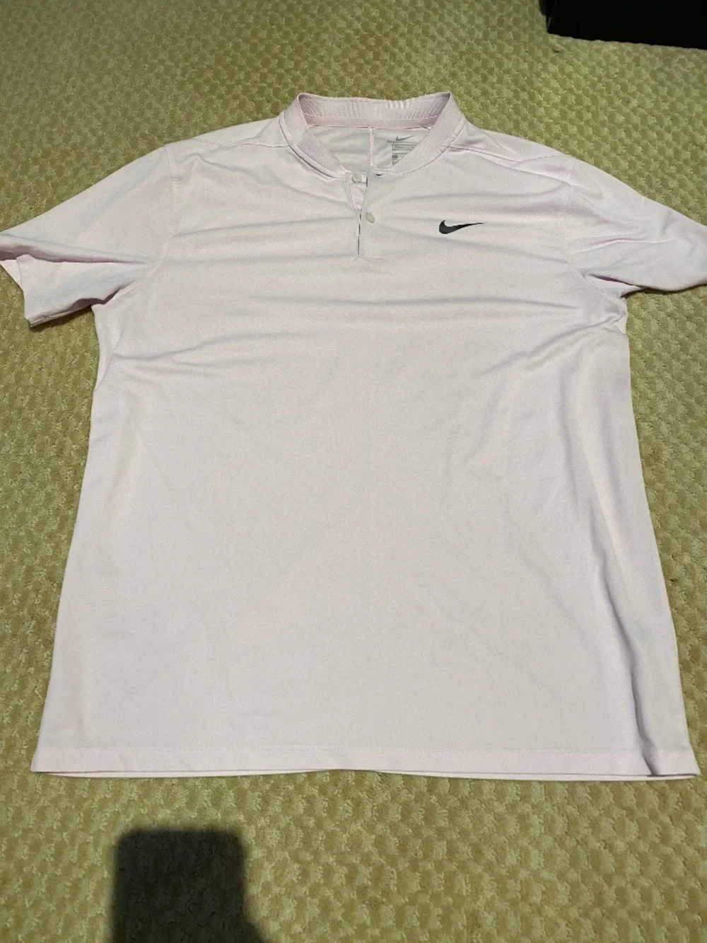 Nike Mens Men's Nike Dri-fit Victory Blade Polo Large pink nike bv6235-663